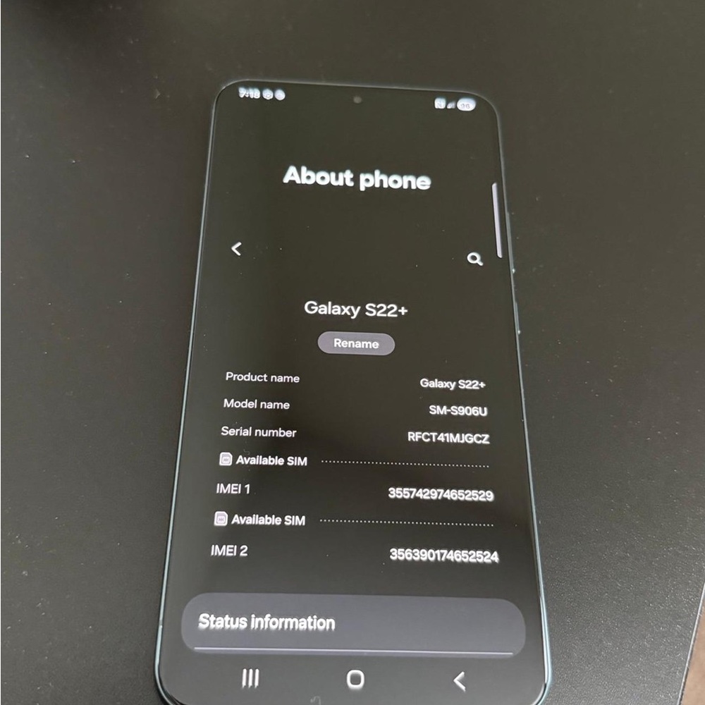 Samsung Galaxy S22+  256GB Gray Smartphone